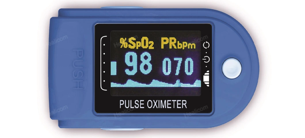 Medical Portable Mini OLED Display Finger Fingertip Pulse Oximeter