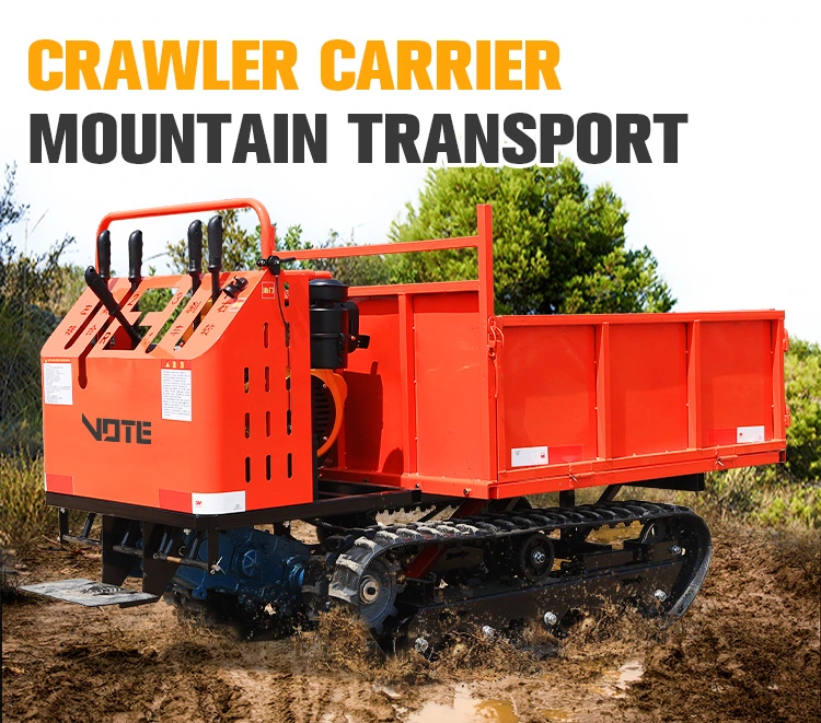 New Farm Tractor Vote Fob Customizable Electric Car Crawler Carrier