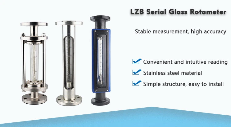 Lzb Glass Tube Oxygen Cylinder Regulator Medical Rotary Flow Meter