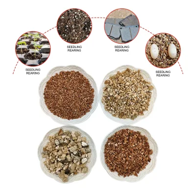  White Vermiculite 3-6 mm Used for Insulating Equipment