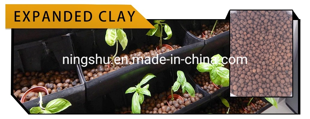 Hydroton Clay Pebbles Growing Media Expanded Clay Rocks for Hydroponic System