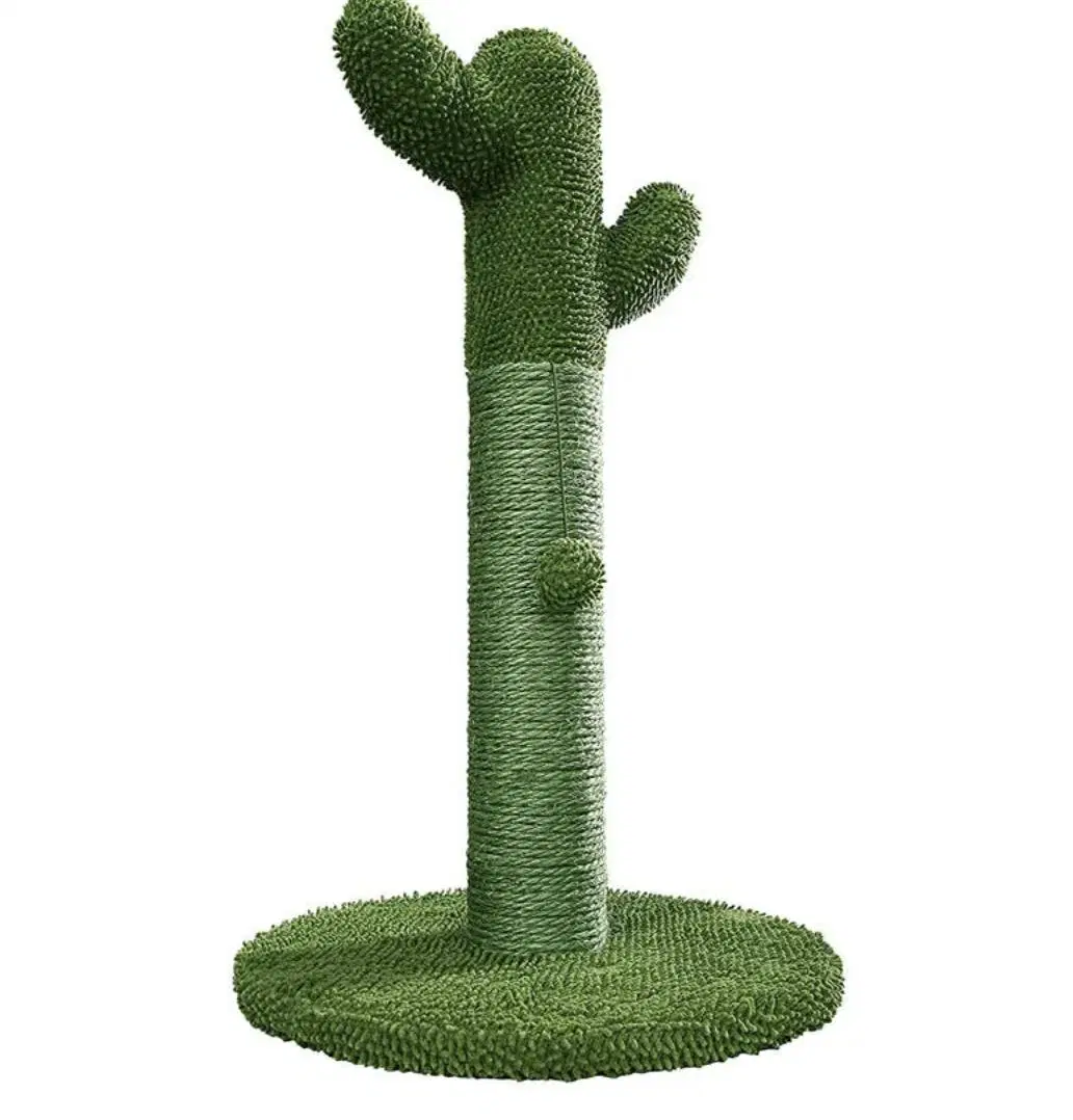 Durable Sisal Cactus Cat Climbing Frame Toys Interactive Cat Scratching