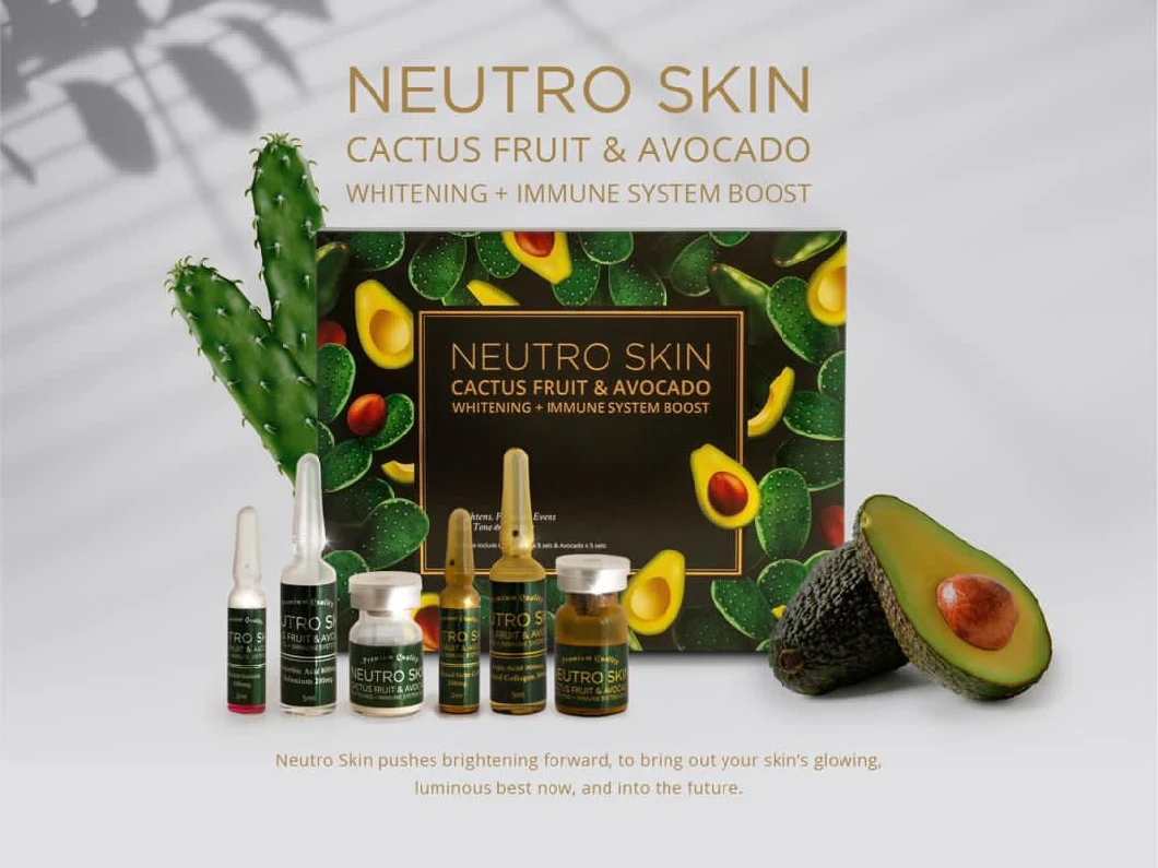 2022 New! ! Neutro Skin Cactus Fruit &amp; Avocado (WHITENING + IMMUNE SYSTEM BOOST)