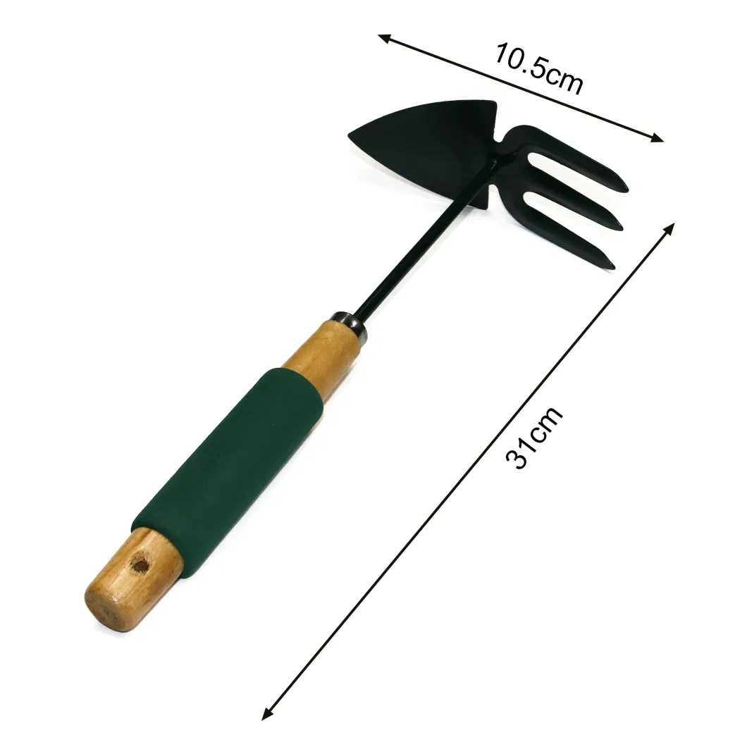 Six-Piece Wooden Handles Flower Planting Potted Pruning Garden Tool Set