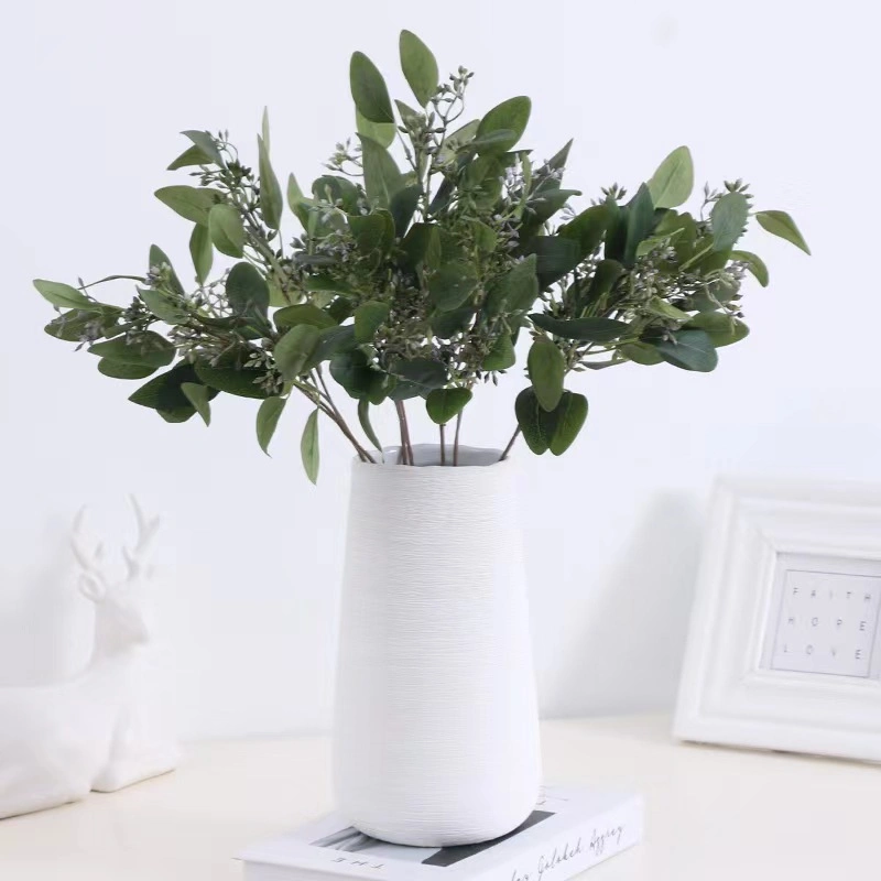 2023 Artificial Greenery Potted Plants for Home Decor Indoor Office Table Room Farmhouse