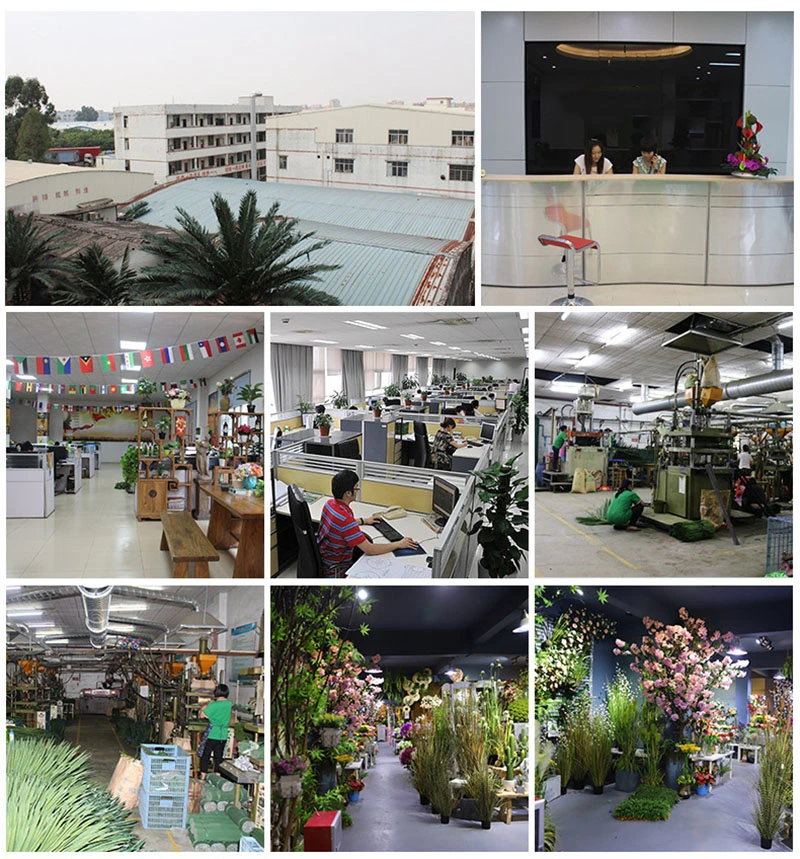 Wholesale Custom White Pots Decoration Big Succulent Artificial Plant