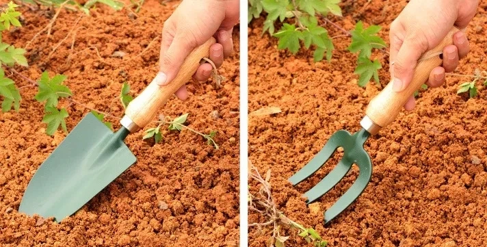 Gardening Trowel Tool Garden Plant Tools Sets Mini 3 Piece Spade/Shovels/Rakes for Flowers Succulent Tranplanting