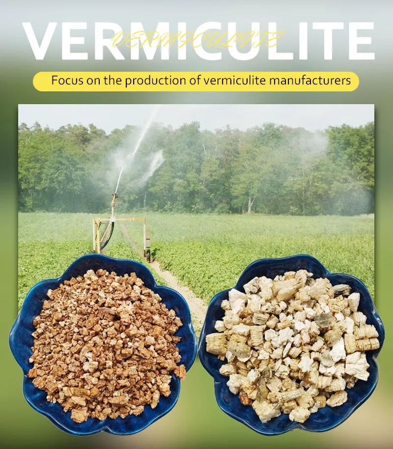 White Vermiculite 3-6 mm Used for Insulating Equipment