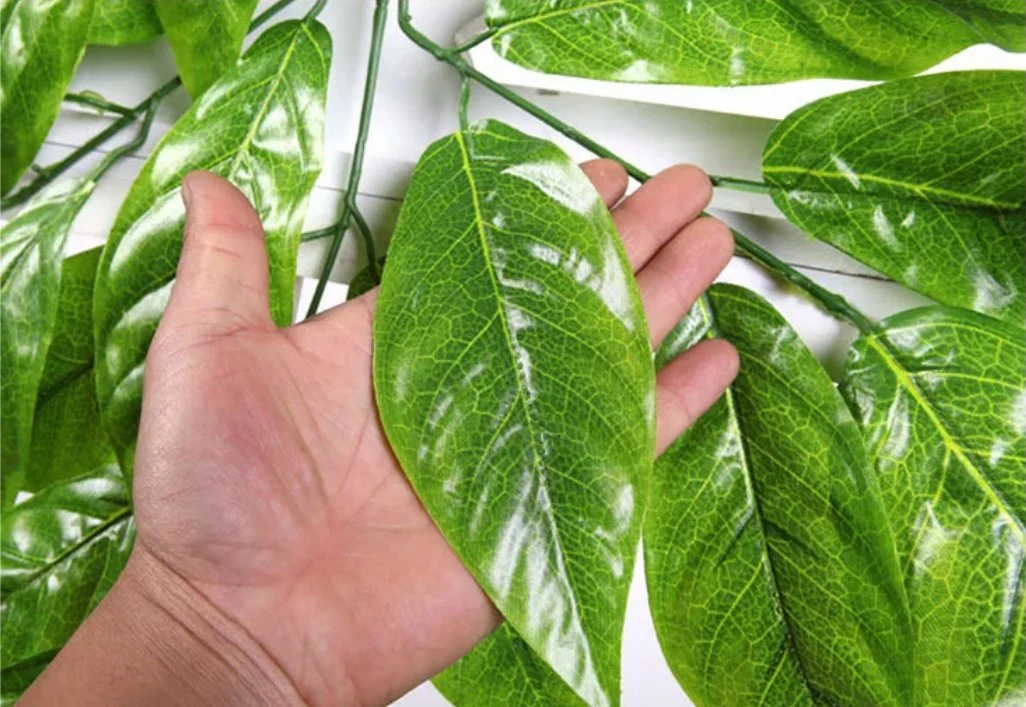 Wholesale Succulent Plants Decorative Real Touch Plastic Artificial Leaves