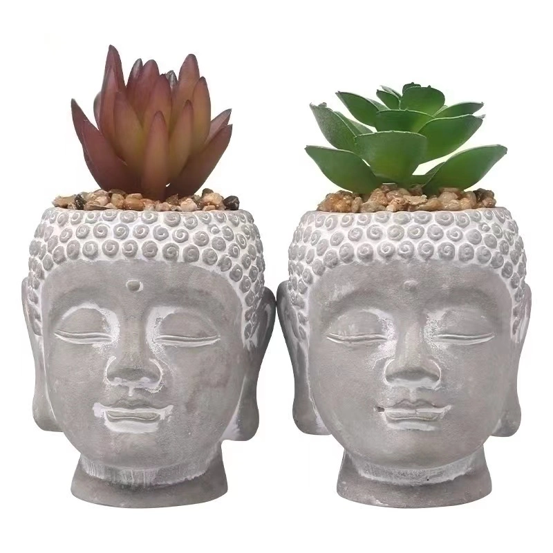 Artificial Succulents Plant Creativity Flower Pot for Home Decor