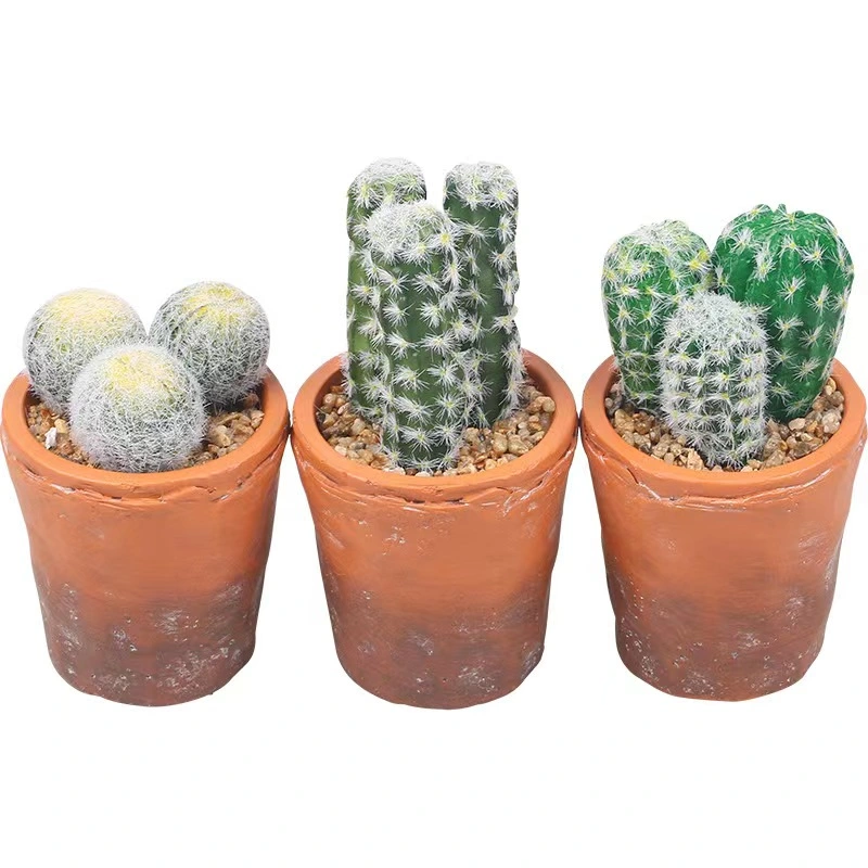 Factory Cheap Price Mini Decorated Plastic Accessories Artificial Succulent Plants