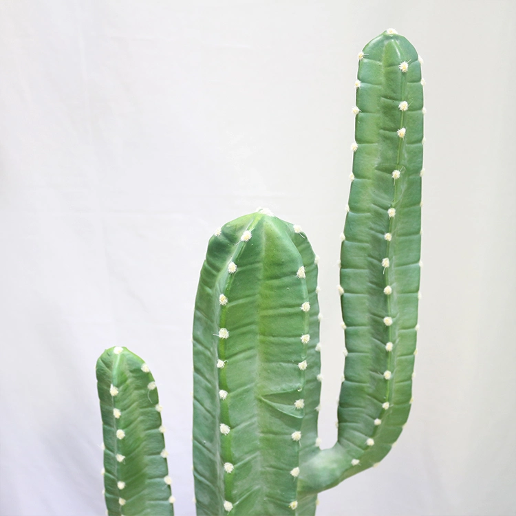 Faux House Decoration Artificial Cactus Column Plants Bonsai Artificial Green Cactus Indoor Decortaion