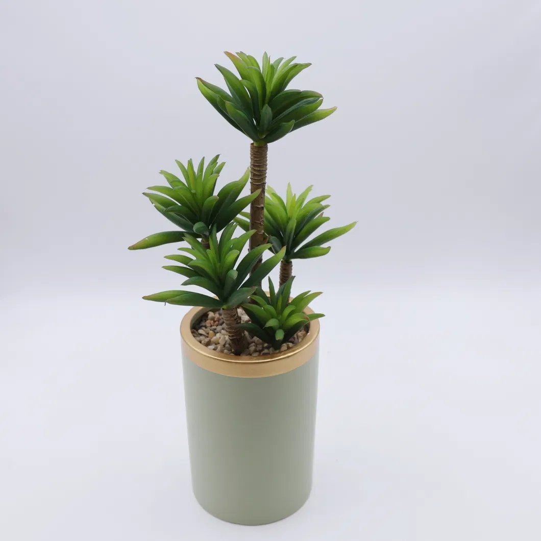 Wholesale Artificial Plants Bonsai Real Touch Artificial Faux Plant Succulent Plants