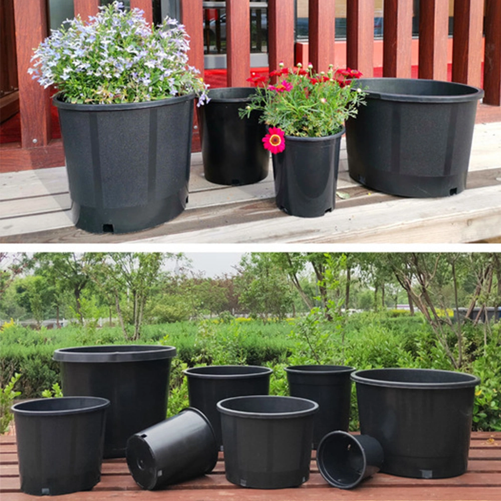 Indoor and Outdoor All Sizes Garden Nursery Plastic Flower Pots 7gallon Plastic Pot for Nursery