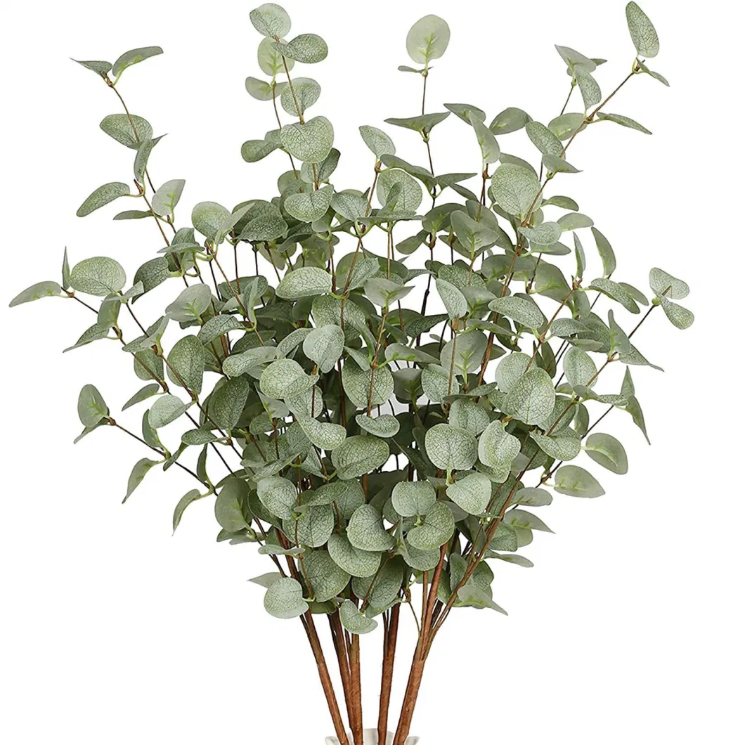 Nordic Style Home Wedding Shop Hotel Decoration Eucalyptus Leaf Mint Artificial Plant