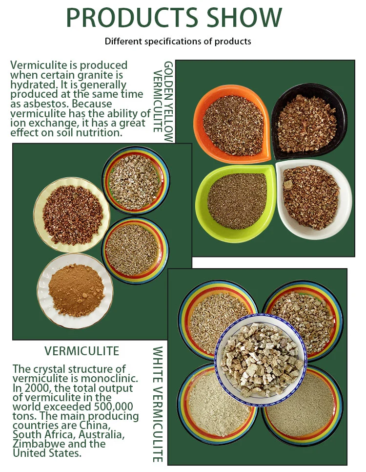 Wholesale Price Factory Direct Supply Expanded Vermiculite for Succulent Plants