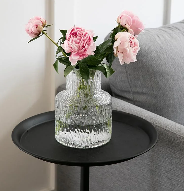 Wholesale Clear Glass Nordic Simple Glass Vase Creative Decoration Furniture Flower Hydroponic Creative Decoration