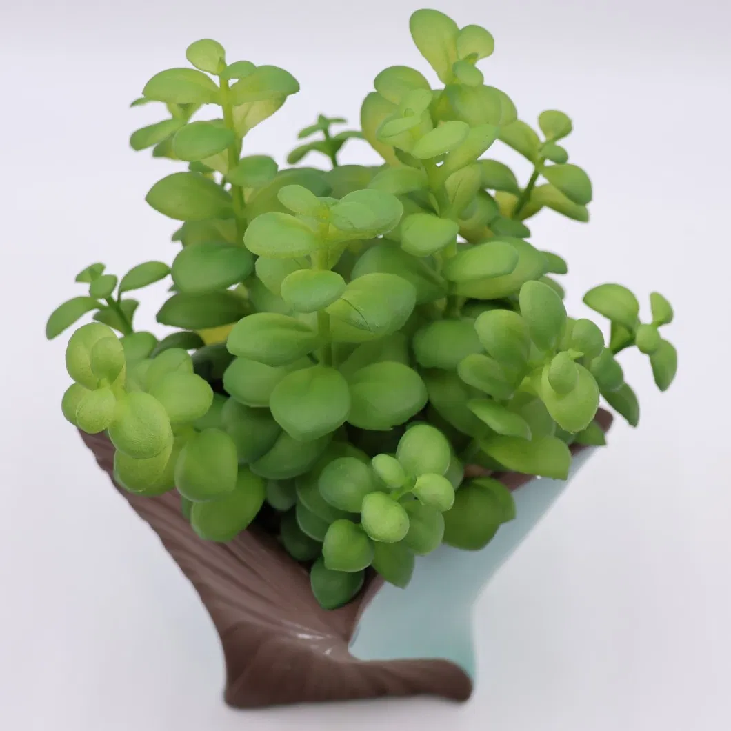 Artificial Mini Plant Bonsai Plastic Artificial Leaf Tree Bonsai Live Plant