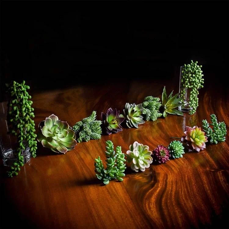 Inunion Realistic Artificial Plants Succulents for Decoration