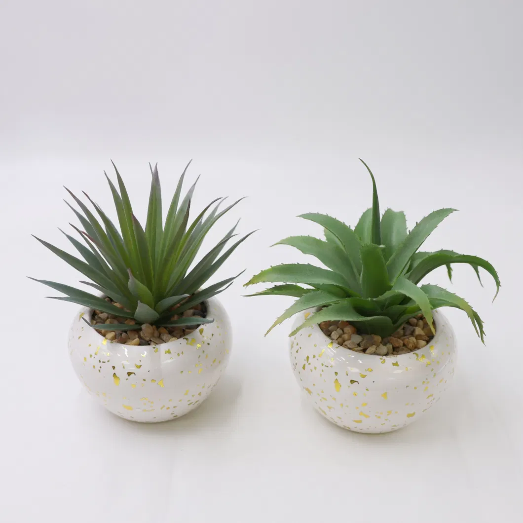 China Supplier Pack Set Faux Mini Succulent Stems Artificial Plant