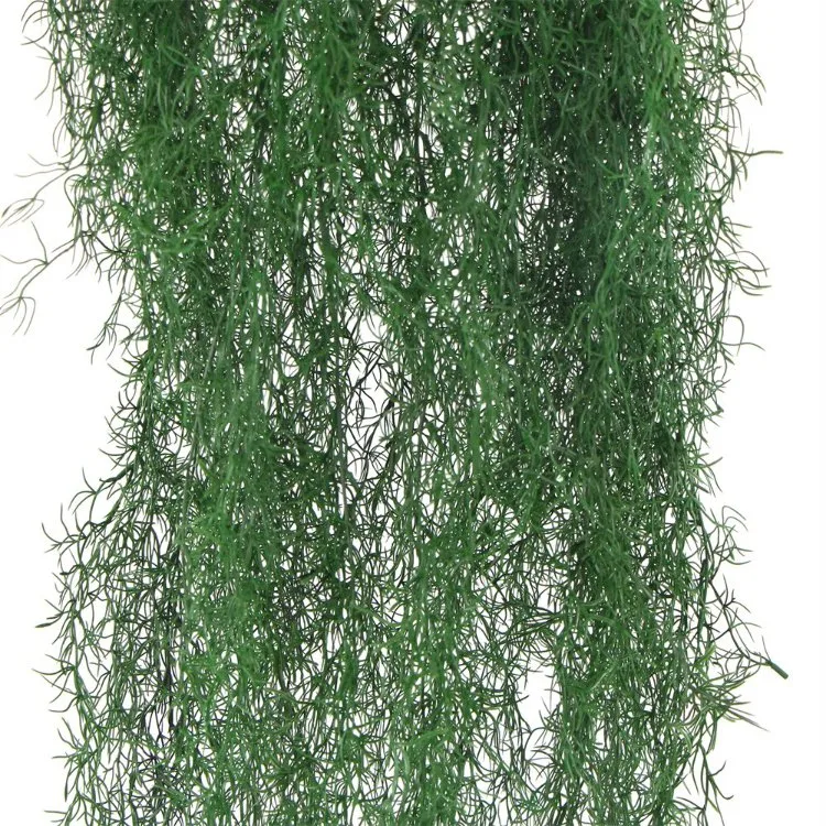 Factory Directly PE Artificial Hanging Plant in a Pot Basket for Outdoor Indoor Decoration