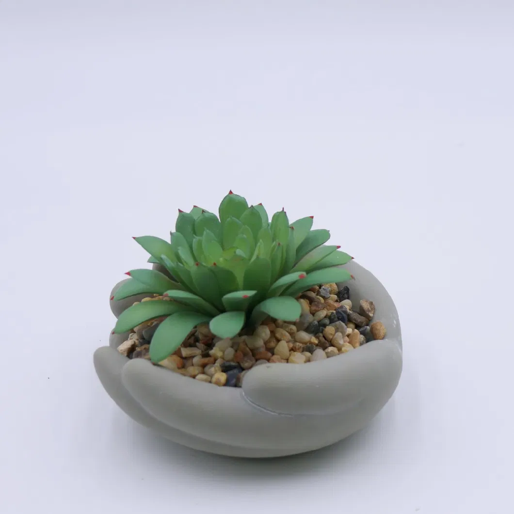 Desk Decoration Realistic Fake Succulent Plant for Home Decor Indoor