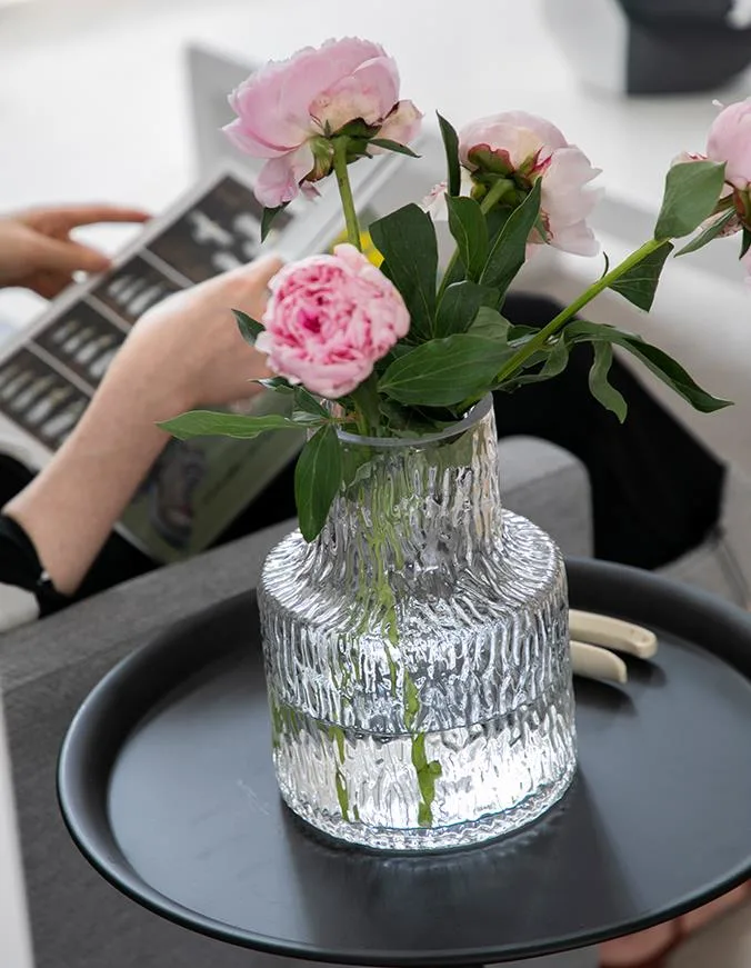 Wholesale Clear Glass Nordic Simple Glass Vase Creative Decoration Furniture Flower Hydroponic Creative Decoration