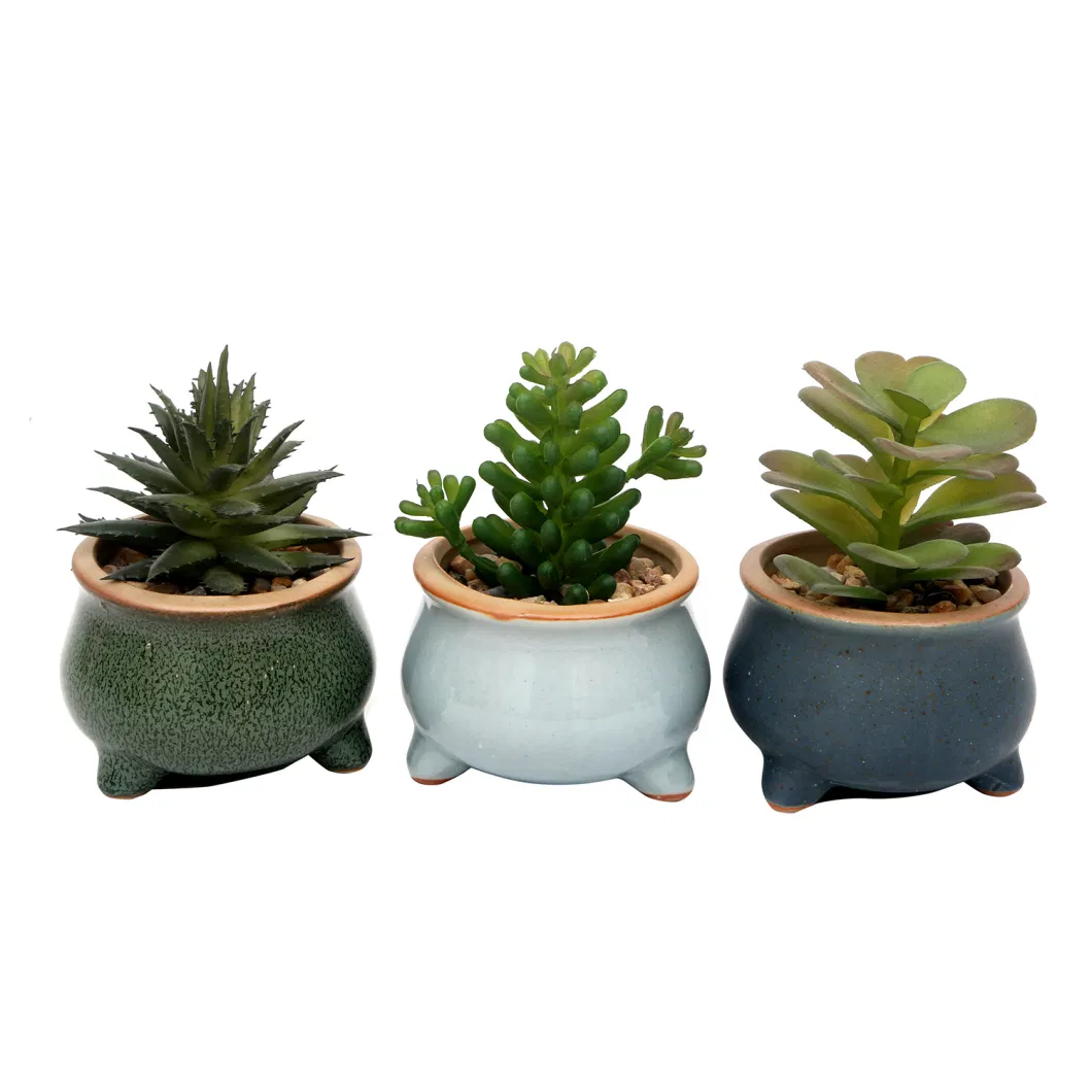 Simulation Cactus Potted Ornaments Home Decoration Artificial Plants Succulent Plant Bonsai