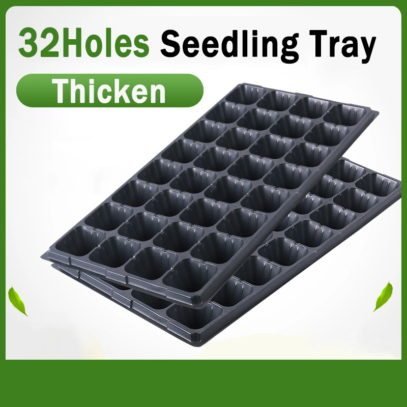 128 Holes Seedling Tray Cells Vacuum Formed Plug Greenhouse Vegetable Plants