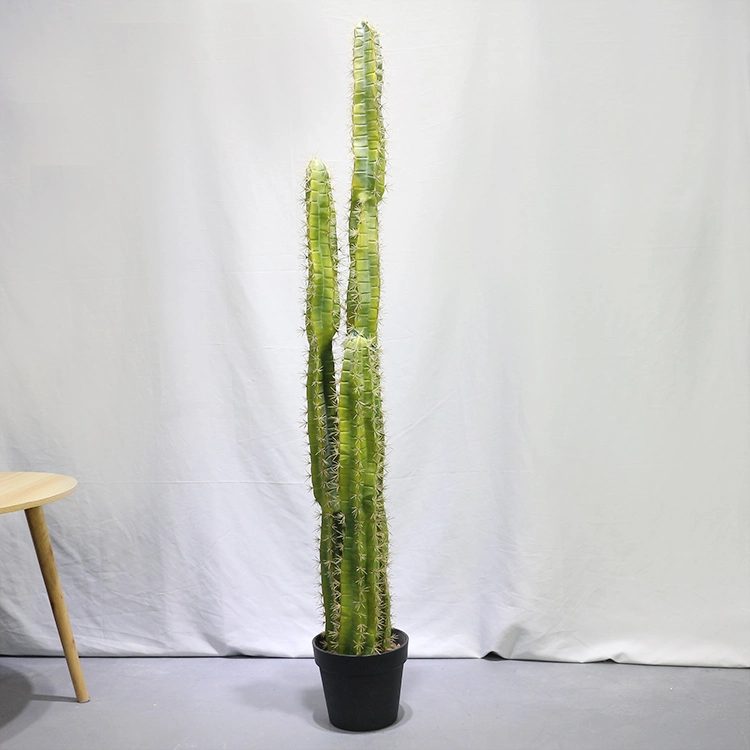Perfect Quality High Cactus Column Bonsai Decoration Artificial Cactus Potted Plants