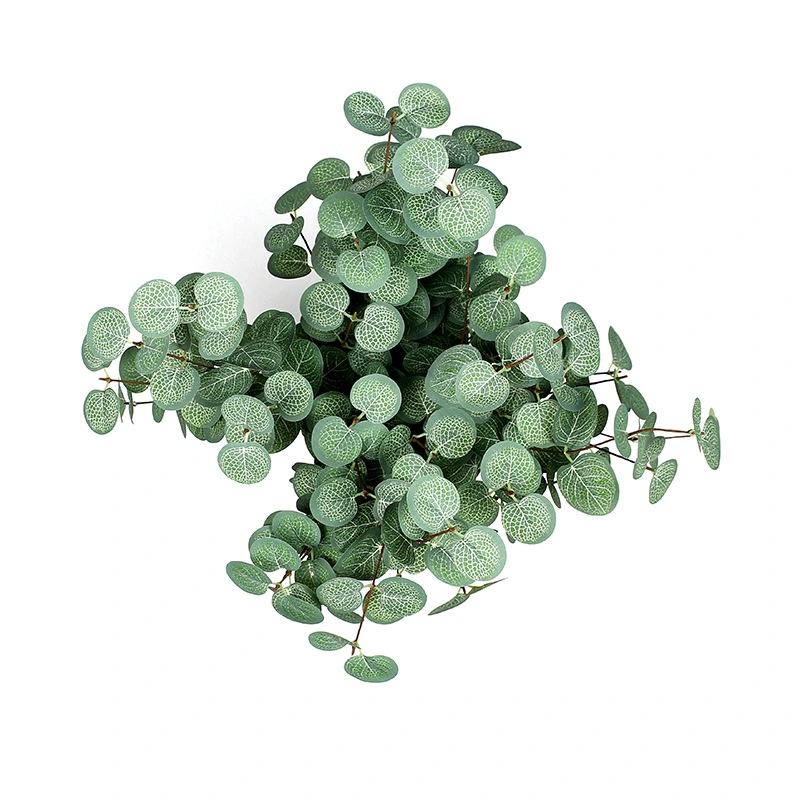 Nordic Style Home Wedding Shop Hotel Decoration Eucalyptus Leaf Mint Artificial Plant