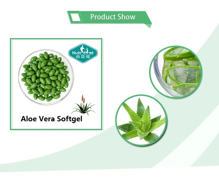 OEM Anti-Wrinkle Supplements Beauty Product Purity Aloe Vera Extract Softgel Capsule with Best Price