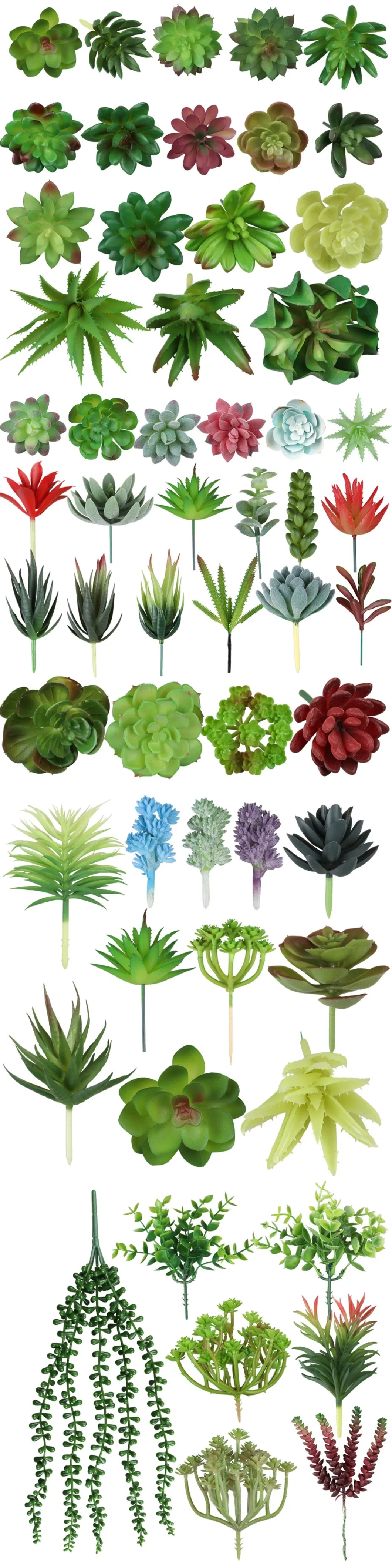 Home Decor Wall Hanging Succulents Decorative Artificial Plants