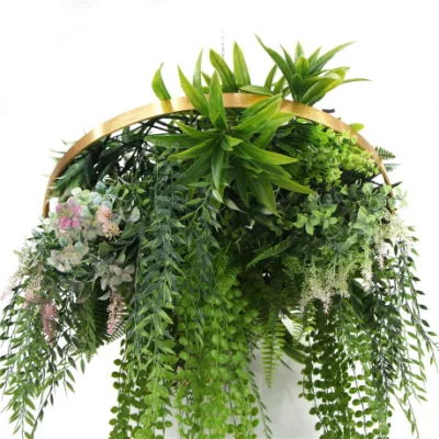 Plantas artificiales colgantes para la decoración del hogar, bodas y fiestas.
