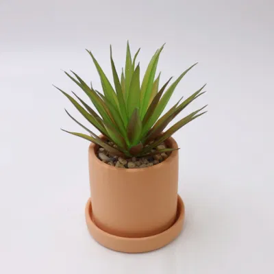 Plantas de Potted Artificial Plants plantas Plásticas Suculents Bonsai decoración del hogar