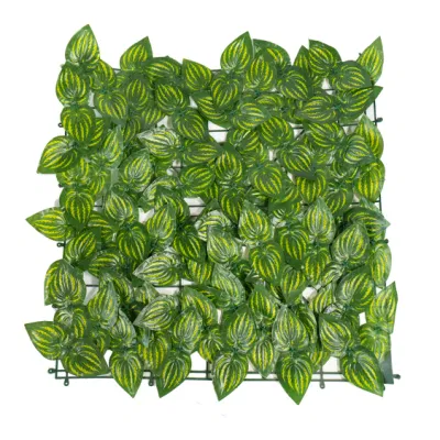 Venta caliente plantas plásticas Real Touch hojas artificiales Fence