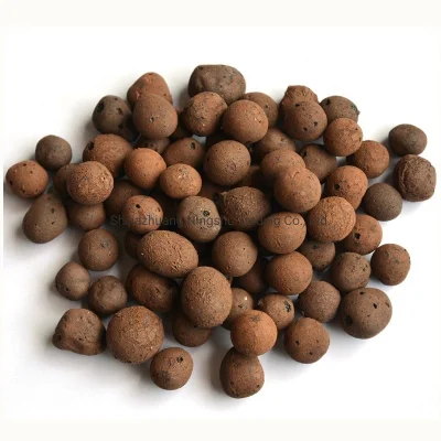 Hydroton guijarros (arcilla) en el cultivo hidropónico crecen medios Aquaponics cama