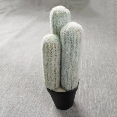 Plantas suculentas de Cactus artificial plantas cerámicas para decoración