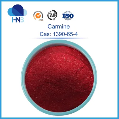 Comestibles de grado alimenticio natural rojo carmín de cochinilla pigmento en polvo