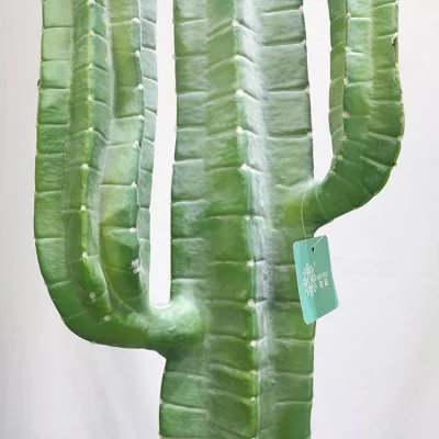 Los precios baratos de Cactus artesanales de gran altura Faux Cactus plantas decorativas de 145cm.