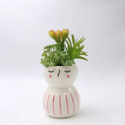 Suculents al por mayor Bonsai Artificial plantas Interiores Suculents artificiales plantas