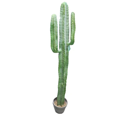 Los precios baratos de Cactus artesanales de gran altura Faux Cactus plantas decorativas de 145cm.