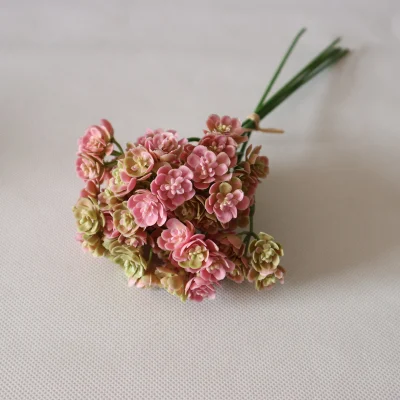 Wholesale decorativos de alta calidad suculentas Bouquet Artificial