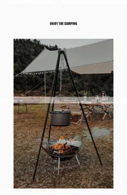 Barbacoa parrillas plegable Barbacoa exterior Camping Barbacoa Fogones para Senderismo o picnic