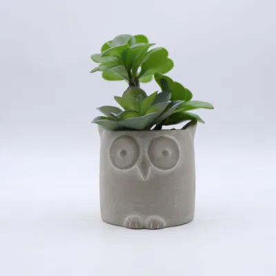 China Mayoreo plantas artificiales pequeños Succulents Potted para el hogar Decoración