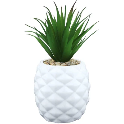 En maceta de artificiales de las plantas suculentas, Faux suculentas en Potes Decoracion