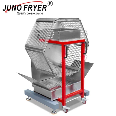Asador de pollo de carbón Premium