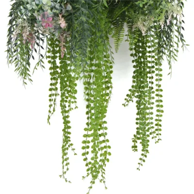 Plantas artificiales colgantes para la decoración del hogar, bodas y fiestas.