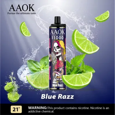 Aaok 11000 Puffs Zbood OEM ODM varios 7K elegante Packman Pantalla digital Aroma Okk Wholesale I VAPE desechable
