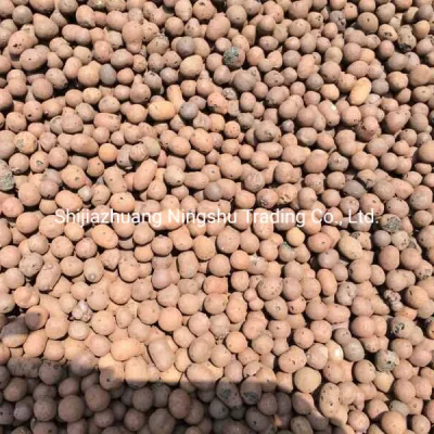 Químicamente neutro, estructuralmente estable arcilla expandida para granja Aquaponic